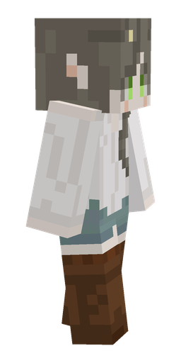 Brown skin: body, right side render