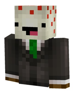Black skin: bust render