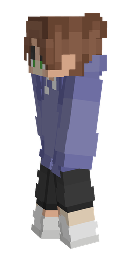 Black skin: body, left side render