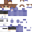 Black skin: raw texture render