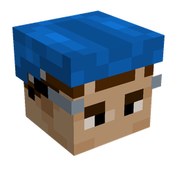 Blue skin: head render