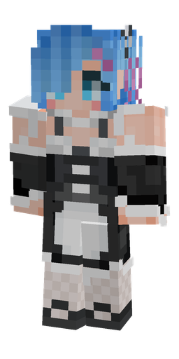 Black skin: body, front render