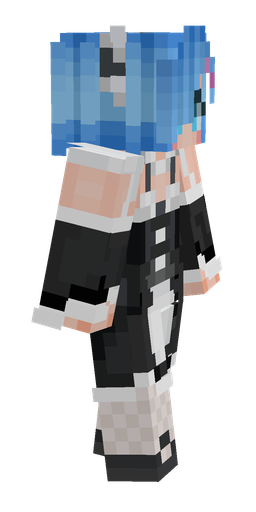 Black skin: body, right side render