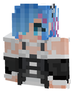 Black skin: bust render