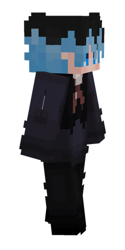Black skin: body, right side render