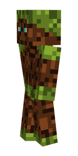 Black skin: body, left side render