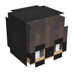 Black skin: head render