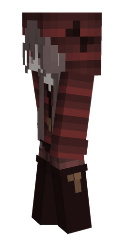Black skin: body, left side render