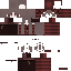 Black skin: raw texture render