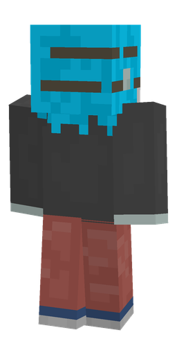 Black skin: body, back render