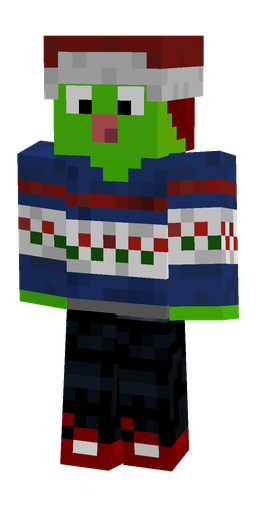 Black skin: body, front render
