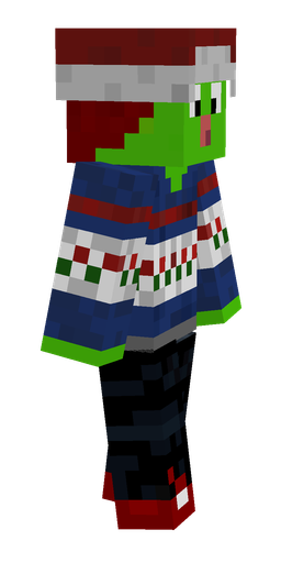 Black skin: body, right side render