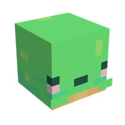 Green skin: head render