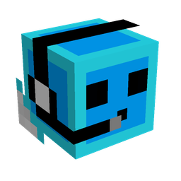 Black skin: head render
