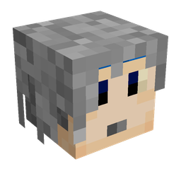 Blue skin: head render