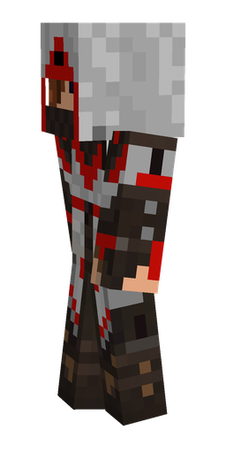 Black skin: body, left side render