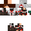 Black skin: raw texture render