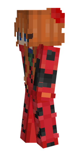 Black skin: body, left side render