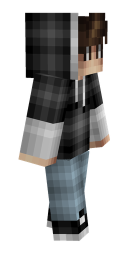 Black skin: body, right side render