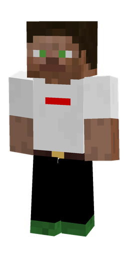 Black skin: body, front render