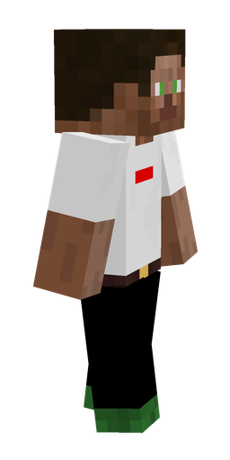 Black skin: body, right side render