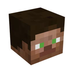 Black skin: head render