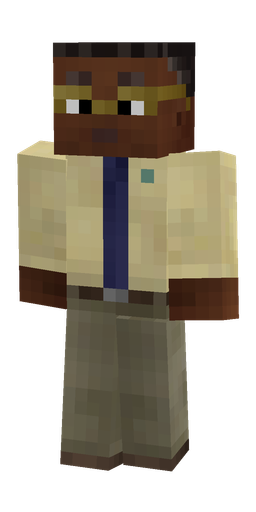 Brown skin: body, front render