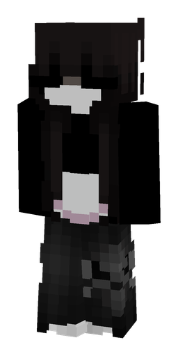 Black skin: body, front render