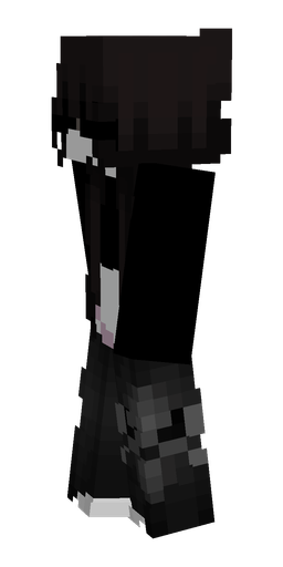Black skin: body, left side render