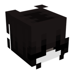 Black skin: head render