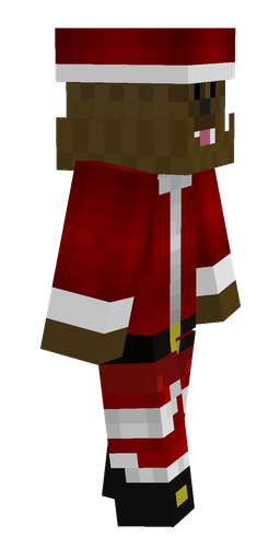 Brown skin: body, right side render