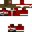 Brown skin: raw texture render