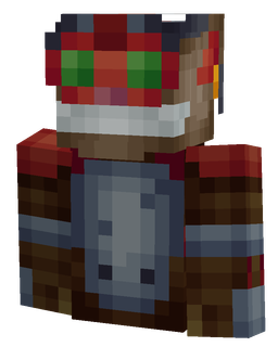 Black skin: bust render