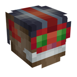 Black skin: head render