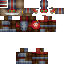 Black skin: raw texture render