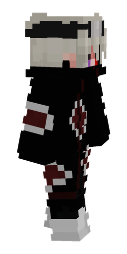 Black skin: body, right side render