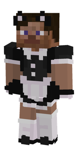 Black skin: body, front render