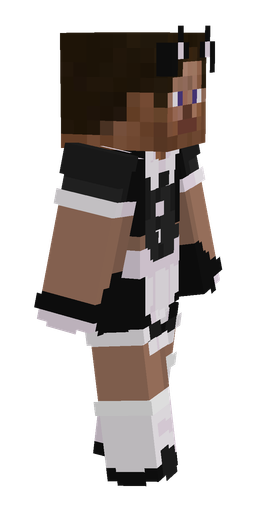 Black skin: body, right side render