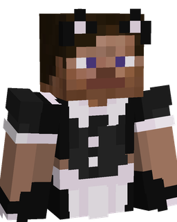 Black skin: bust render