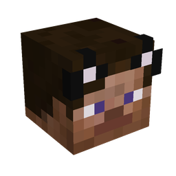 Black skin: head render