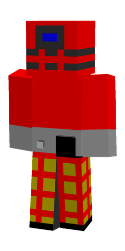 Black skin: body, front render