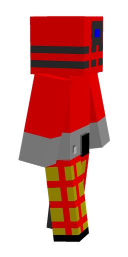 Black skin: body, right side render