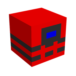Black skin: head render