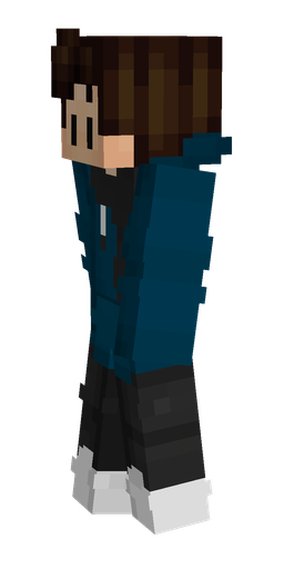 Black skin: body, left side render