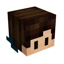 Black skin: head render