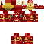 Classic skin: raw texture render