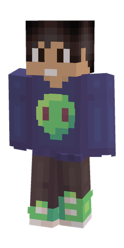 Black skin: body, front render