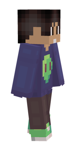 Black skin: body, right side render