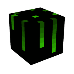 Black skin: head render