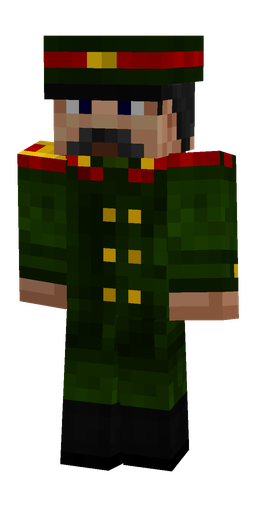 Black skin: body, front render